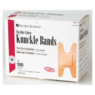 Bandage Fabric Knuckle 1.5x3" Flexible Flesh LF 100/Bx, 36 BX/CA - Surgical Supplies NY